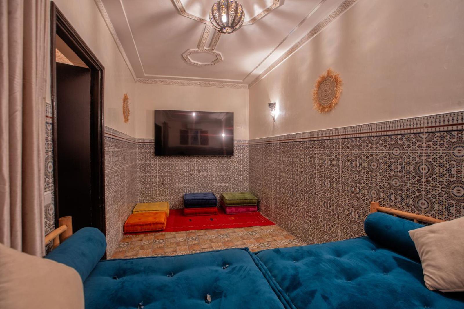 Private Riad 3Ch Salon, Salon Cinema, A Jemaa El Fna Marraquexe Exterior foto